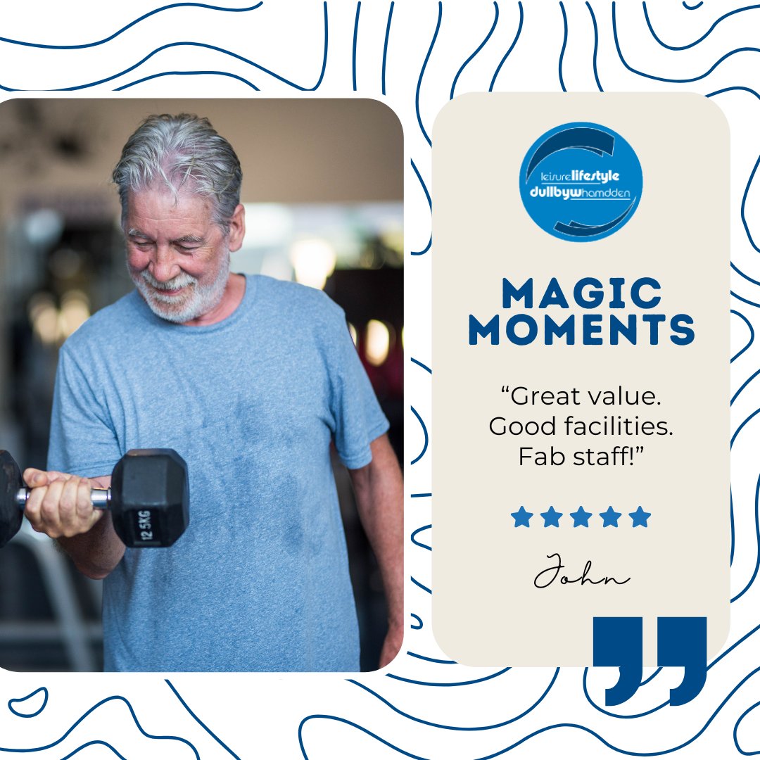 Leisurelifestyle (@leisure_ccbc) on Twitter photo ⭐️ Monday Magic Moments!
Our customers are at the heart of the Leisure Lifestyle community, that’s why we love hearing from you! Check out this feedback from one of our members… #TeamLeisureLifestyle ⭐️ Monday Magic Moments!
Our customers are at the heart of the Leisure Lifestyle community, that’s why we love hearing from you! Check out this feedback from one of our members… #TeamLeisureLifestyle