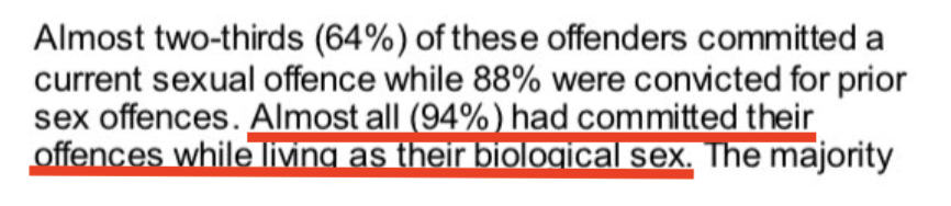 Men rape women and children then "transition" as soon as they're arrested because they KNOW they can get housed with their favorite type of prey... females.