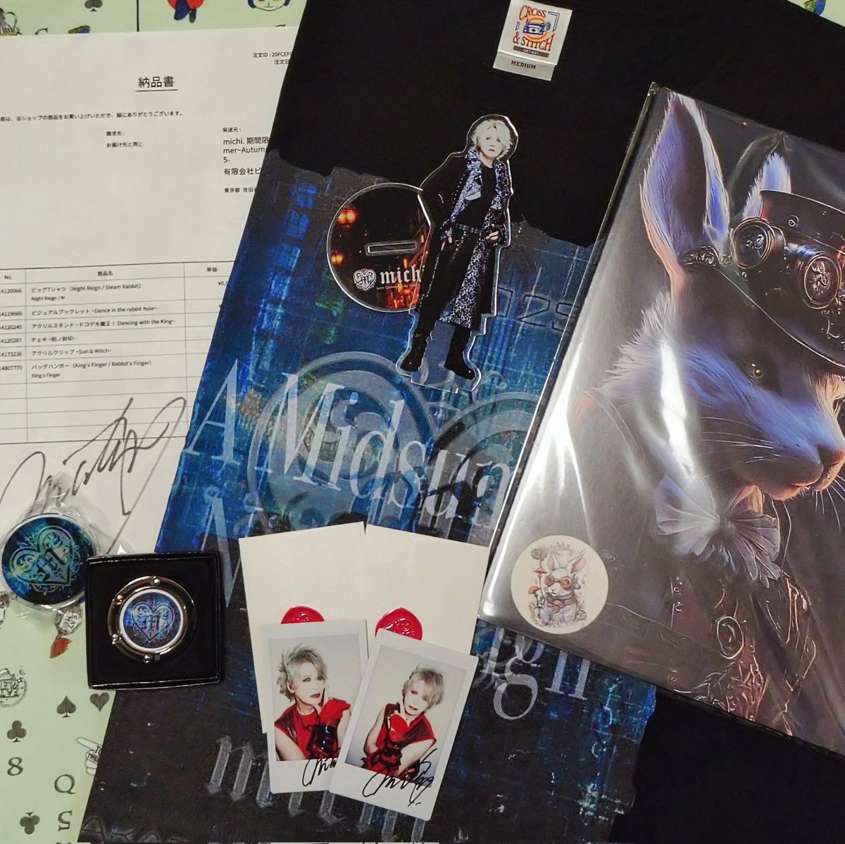 ALICE IN MENSWEAR michi. 12/6~13 michi.ソロ東名阪ツアー