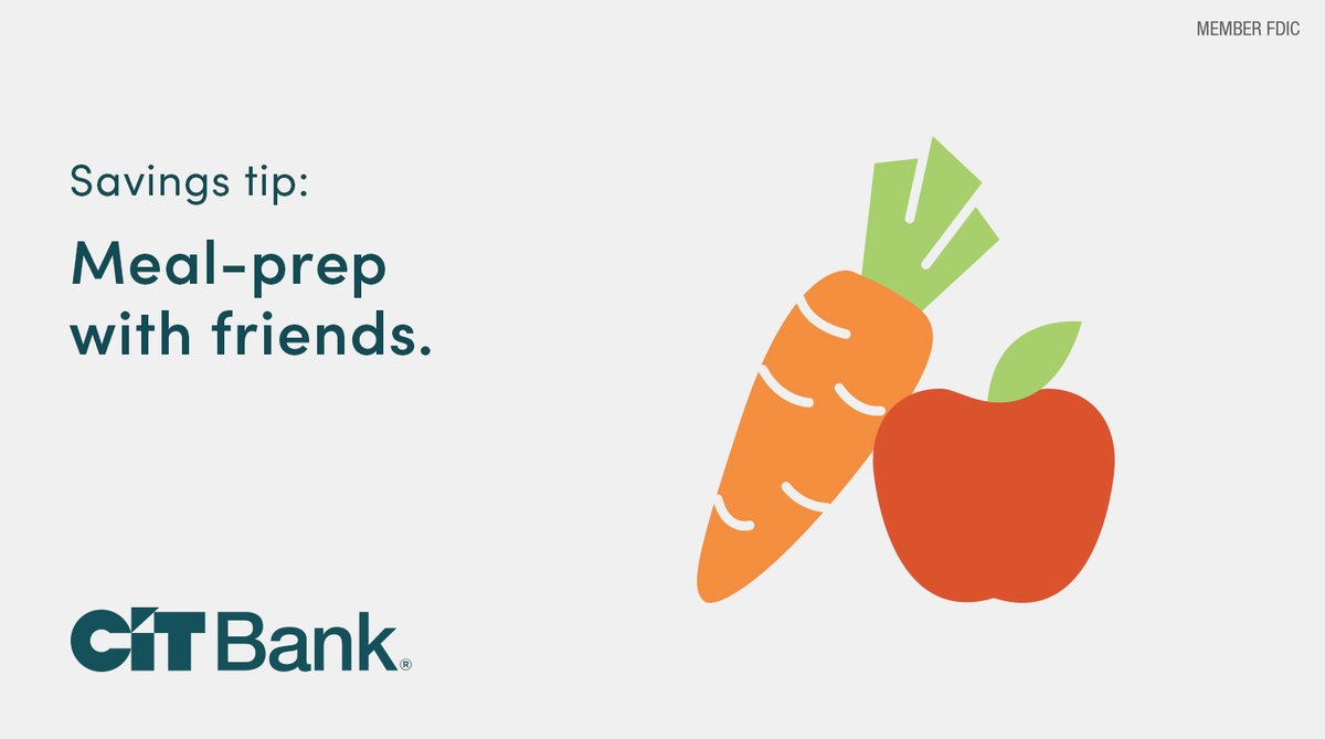 CITBank's tweet image. Instead of going out to eat, invite friends to bring ingredients for a batch of freezer-ready meals like pasta dishes, soups or casseroles. Enjoy prepping the food together, chatting and sharing your favorite recipes.