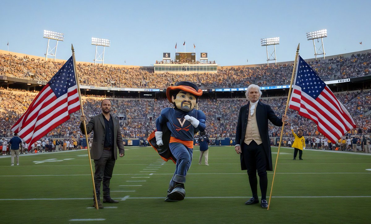 HugoOutsdtheBox's tweet image. Neither @UVAFootball nor #HooVision blame the brainwashed people of Berkeley for succumbing to the #Calgorithm&apos;s Red Terror. Our finest are Two Stepping their way to you so you no longer have to spend your days Tripping Billies or crying Under the Table and Dreaming of freedom.