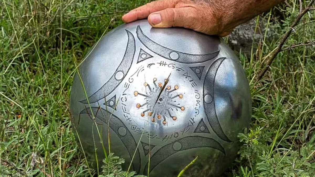 la esfera de Buga es un viral para presentar la pelota del mundial