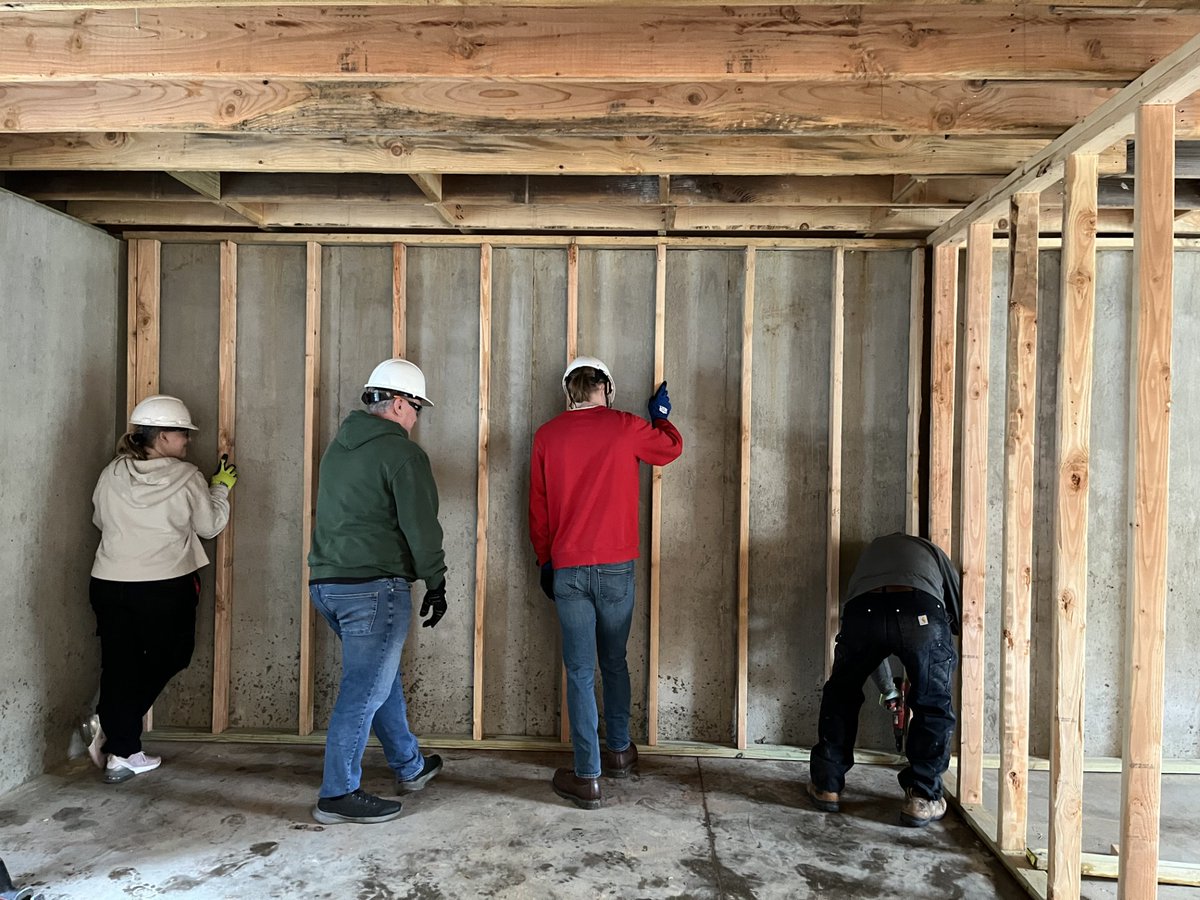 Western District Court staff volunteered their time on a Habitat for Humanity build. A huge "Thank You!" to the organization for letting us be a part of the process. 
<a href="/Habitat_org/">Habitat for Humanity</a> #changinglives #CommunityImpact