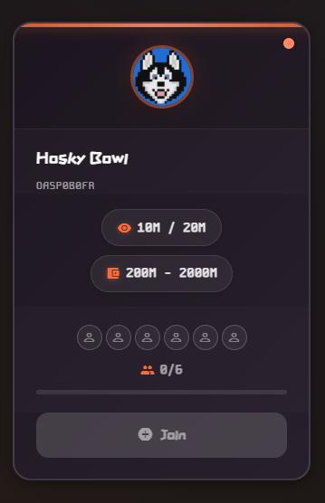 We named it Hosky Bowl, sounds more OG