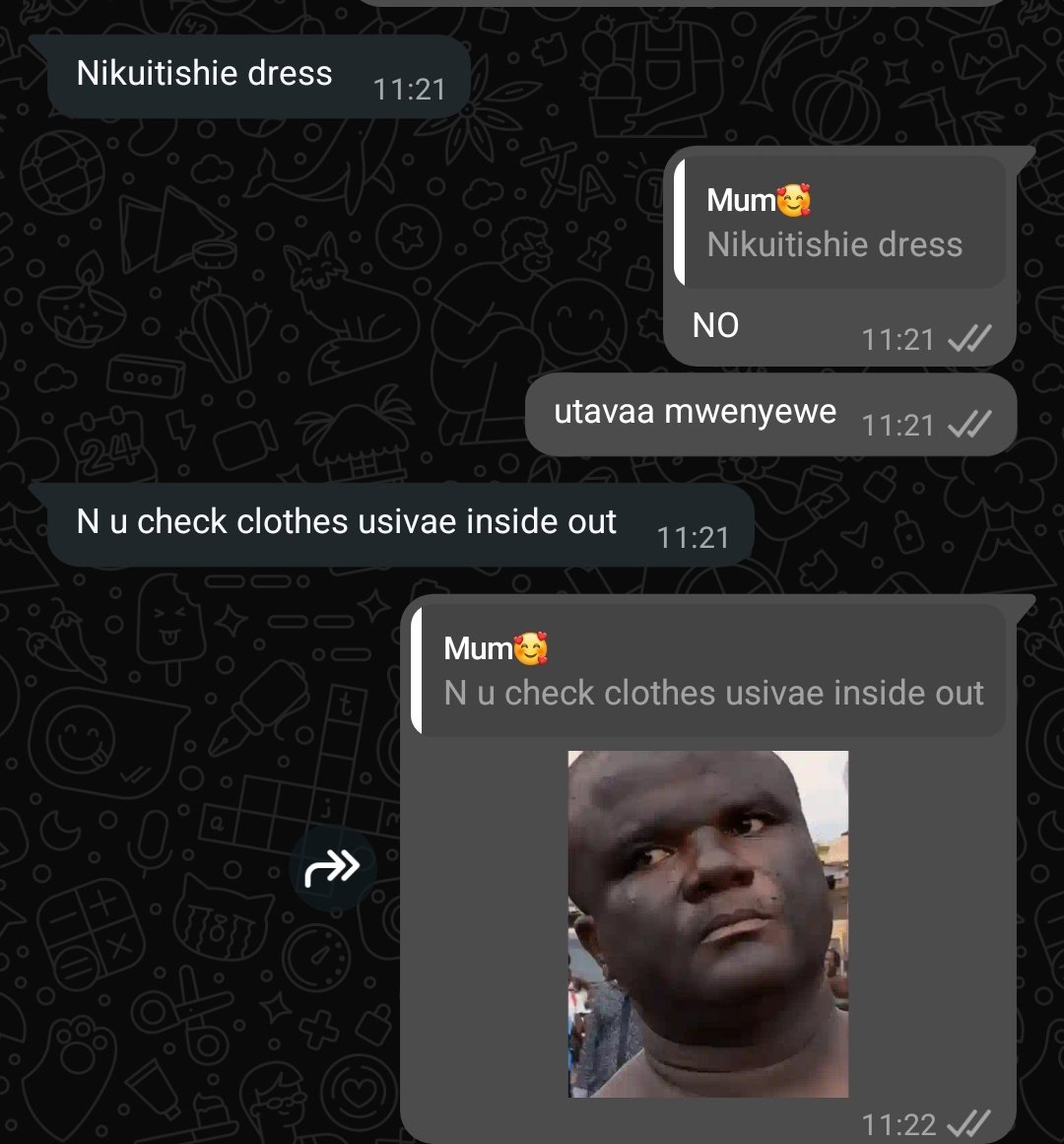 404n4h4y0's tweet image. in honour of my mother's birthday, I put tg a compilation of her funniest texts this year.  couldn't post them all🤣🤣