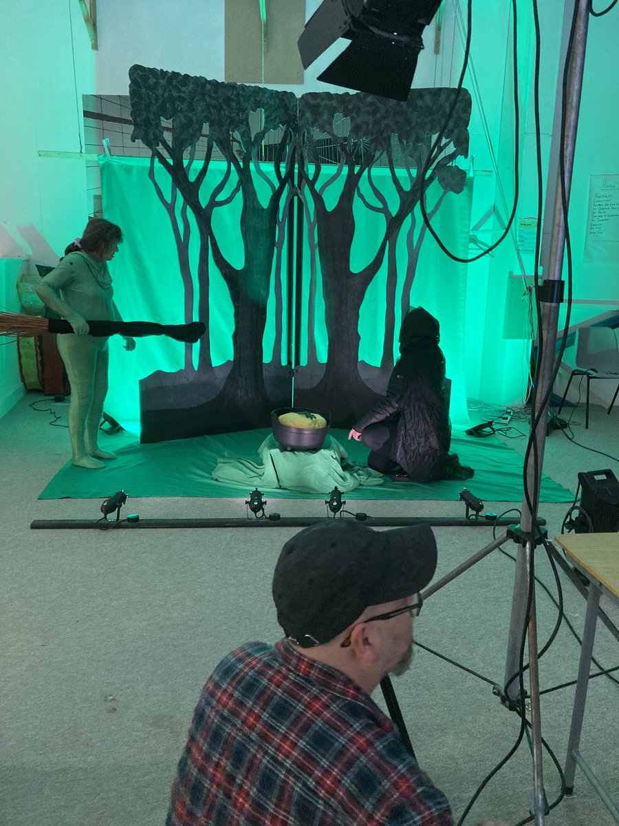 Some Halloween themed snaps from our Visual Effects for Film course earlier this month. We used stop-motion and green screens to create some spooky short films. 🎃👻
Fancy taking part? Find out more here: t.ly/abH3N 
#mtgs #Halloween #Halloween2025 #HappyHalloween