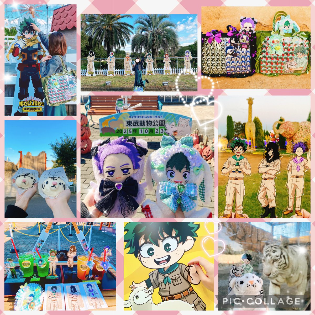 あいちゃん🥦 (@katudon_deku) on Twitter photo 先日、ヒロアカ東武動物公園コラボに行ってきました(∴👀∴)💚🐯🐑
3年越しの再コラボ楽しかったです❣️
特典も自引き出来て、動物達やデクくんに癒されて幸せな1日でした🌸
コラボのじゃないのですが、お好みタイガー焼き美味しいのでおすすめです(*´ `*)💕 先日、ヒロアカ東武動物公園コラボに行ってきました(∴👀∴)💚🐯🐑
3年越しの再コラボ楽しかったです❣️
特典も自引き出来て、動物達やデクくんに癒されて幸せな1日でした🌸
コラボのじゃないのですが、お好みタイガー焼き美味しいのでおすすめです(*´ `*)💕