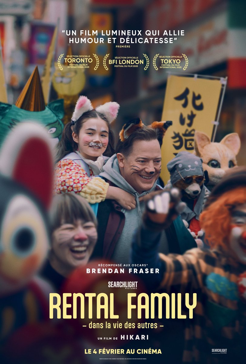 🏆SÉLECTION HORS COMPÉTITION | KINOTAYO 19EME ÉDITION🏆
**Avant-première exceptionnelle**

🎥Rental Family - dans la vie des autres「レンタル・ファミリー 」

🎬Metteur en scène: HIKARI | 📌Année: 2025 | Durée: 103min | Genre: Comédie dramatique | VOSTFR

À Tokyo, un acteur