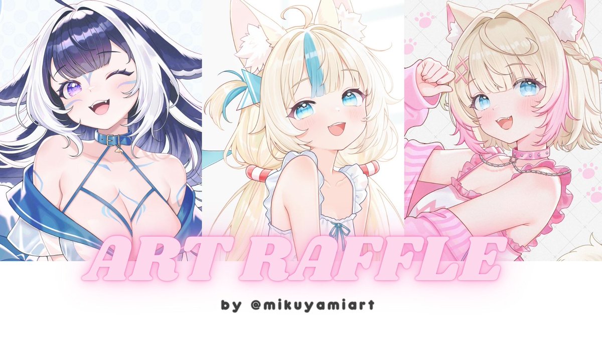 ☆.。.:*ART RAFFLE・°☆.。
✦1 winner gets a Skeb half-body illustration 

▹◃┄▸To Enter ◂┄▹◃
✦RT &amp; Like 
✦Share the happiest thing about being a VTuber
✦Drop your oc (optional)       
✦Ends 30th November

I’m recently working on 
#YamiCustomizableModel
Check my
