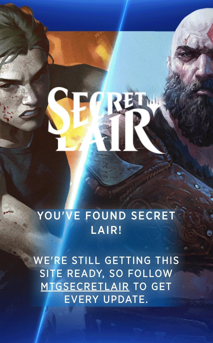 #MagicTheGathering Secret Lair #PlayStation drop is goin down this morning! 

Come through, grab the links and let's chat about it!

Dark Rarity scored huge last drop!
discord.gg/6j4e7SGc7s

We just crossed over 600 members! What are you waiting for?
#MTG #TCG #MondayVibes