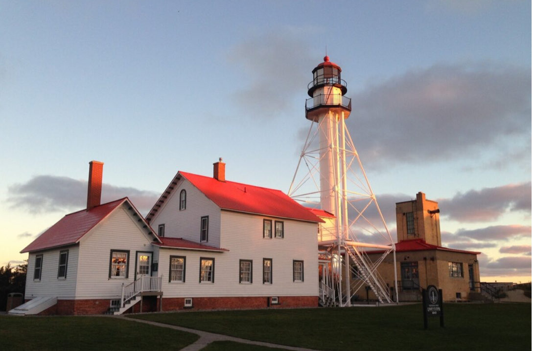 Whitefish Bay Light Station.