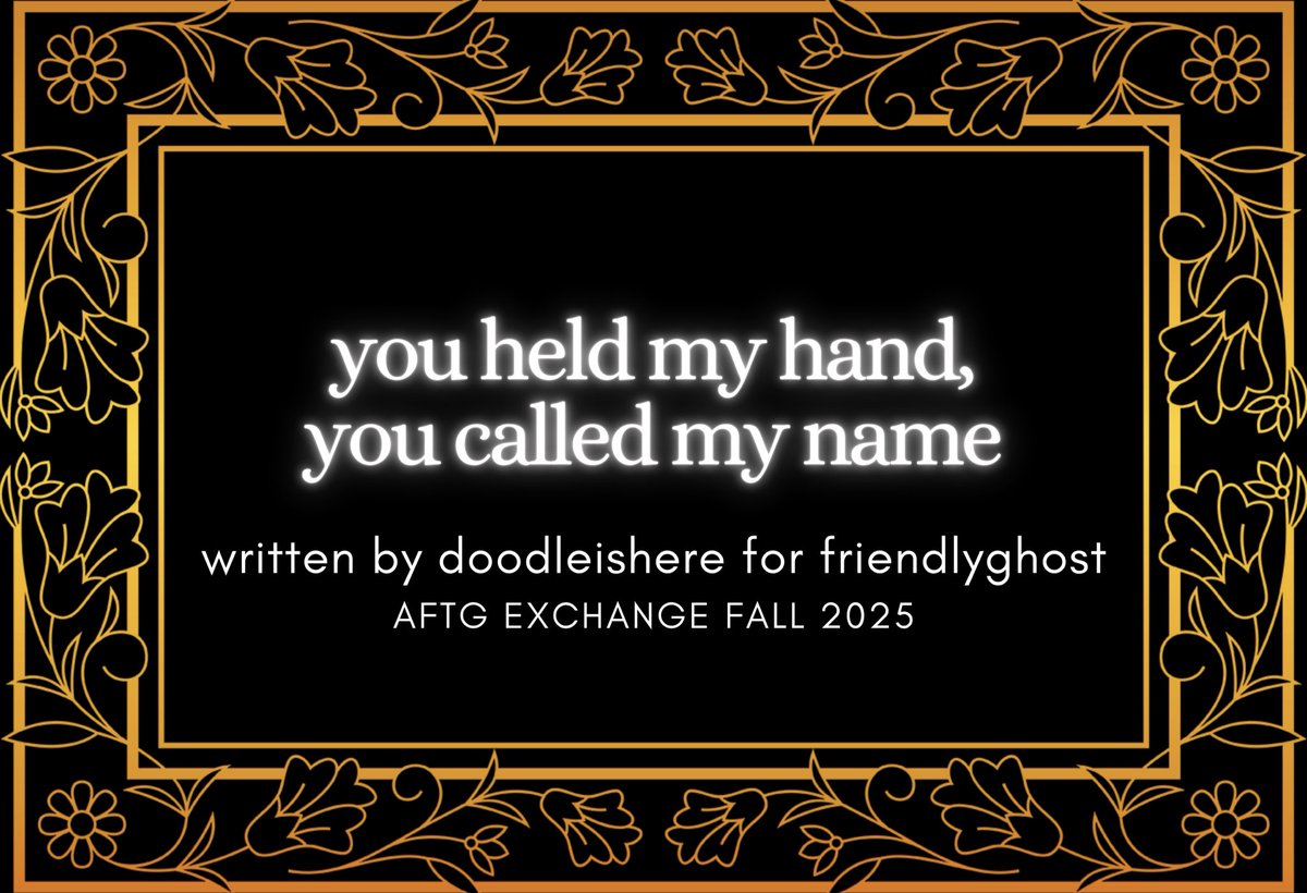 sooooo totally forgot to post but i did a thea/allison epistolary fic for <a href="/aftgexchange/">AFTG Exchange</a> for my darling friend casper <3 there will be a part two prose bit….eventually……

archiveofourown.org/works/72472406