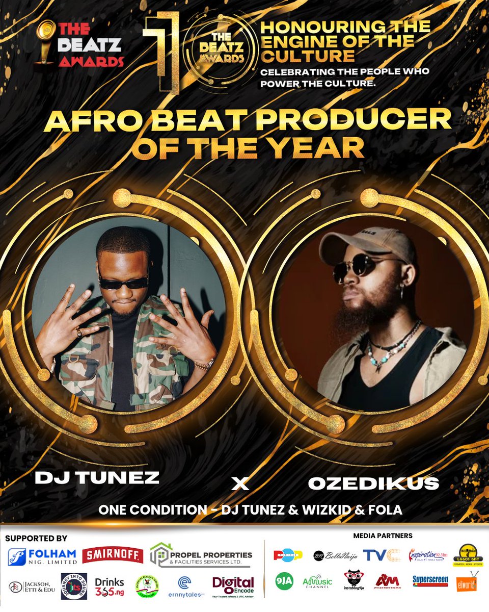 THE BEATZ AWARDS tweet media