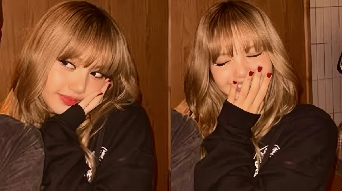 #LISA FACE CARD SO PRETTY 💕