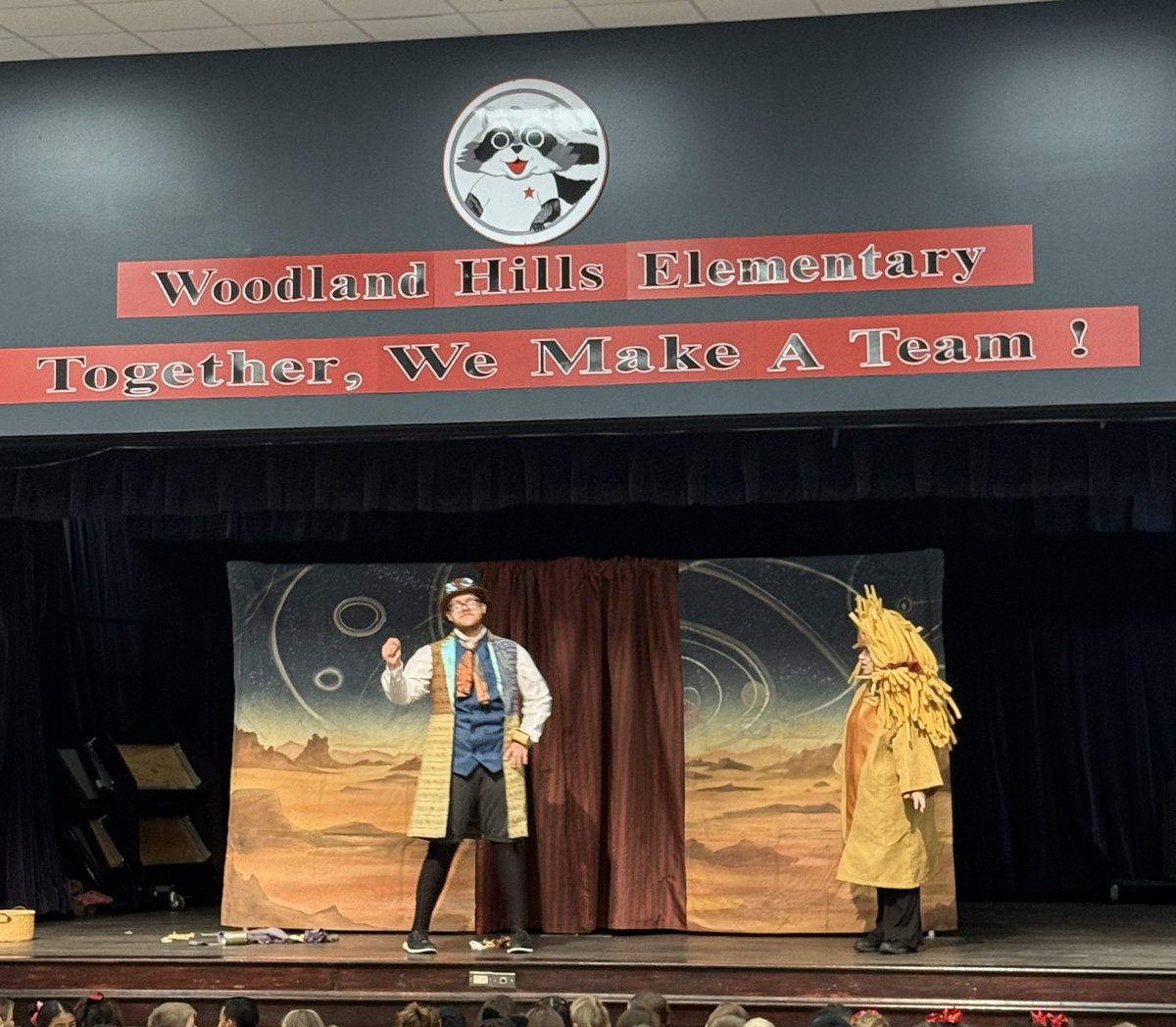 Thanks to our amazing <a href="/WHEParents/">Woodland Hills Elementary PTO</a> PTO for funding our anti-bullying production Maximus Mars from Bright Star 🌟 Theatre! It was a great way to kick off Red Ribbon Week!! <a href="/HumbleISD_WHE/">Woodland Hills Elementary</a> ❤️❤️❤️ #drugandbullyfree 🫶🏼