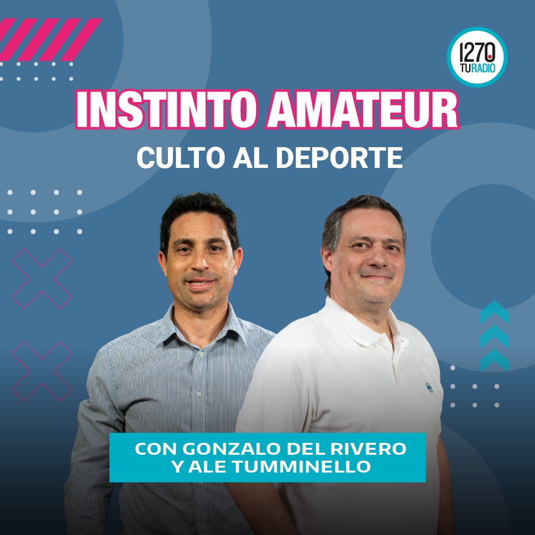 Ya empezamos con un #CultoalDeporte con #InstintoAmateur
Con <a href="/aletummi/">Ale Tummi</a> #GonzaDelRivero <a href="/ELTOPODELRIVERO/">ELTOPODELRIVERO</a> <a href="/angelwtalavera_/">Walter Talavera</a> <a href="/nestornini/">nestor nini</a> y los mejores especialistas en más de 30 disciplinas
Domingos 7 a 9hs
💻provinciaradio.com.ar
📲App 👉bit.ly/3vqtKMJ
#turadio