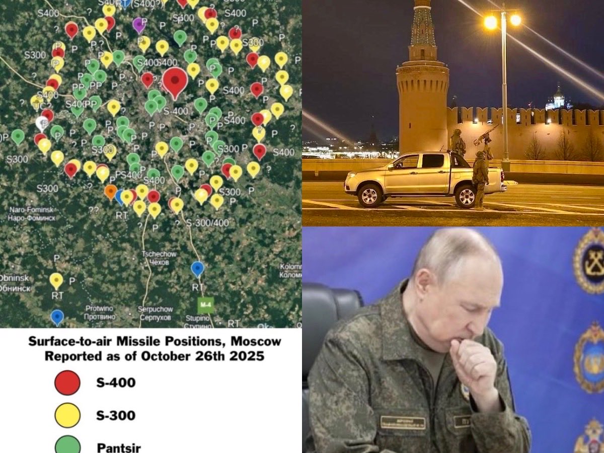 What does it say about Moscow’s trust in its S-400, S-300, and Pantsir systems if it still needs this kind of SHORAD to defend the Kremlin?