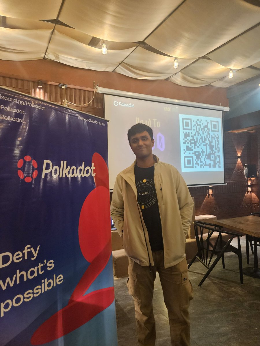 singh_rakshat's tweet image. Guess where ? 
@Polkadot @DOTmeetups @Polkadotsub0 @HackTourIND @parul_dao #roadtosub0 #PolkadotParty