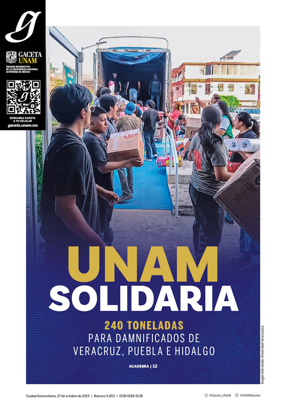 Gaceta_UNAM's tweet photo. En #Portada
- #UNAMSolidaria
- 240 toneladas para damnificados por las #lluvias de #Veracruz, #Puebla e #Hidalgo.
https://t.co/Y0EAFhEGIV https://t.co/N8AvSg7cne