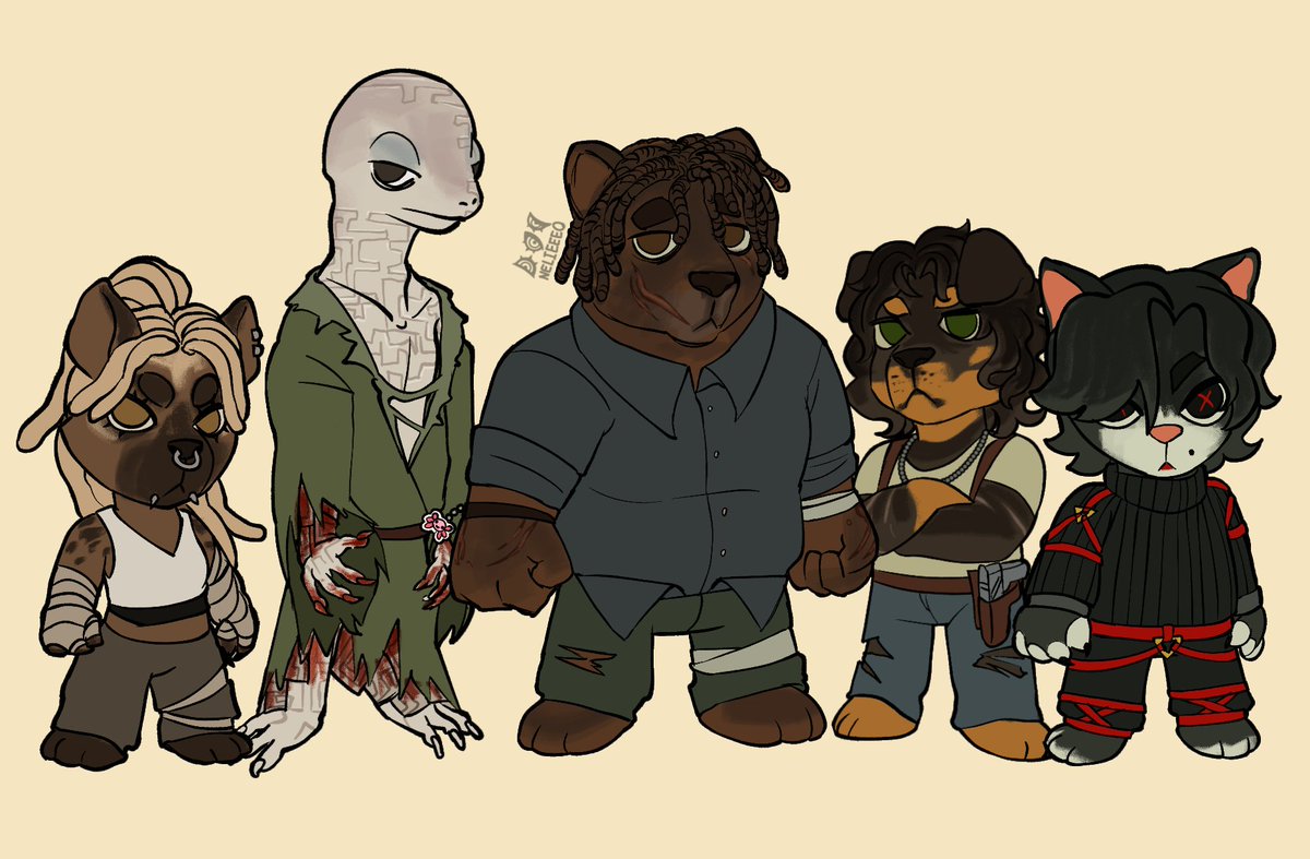 nelieee0's tweet image. hexatombe só que o pessoal são bichinhos 

#hexatombe #OrdemParanormal