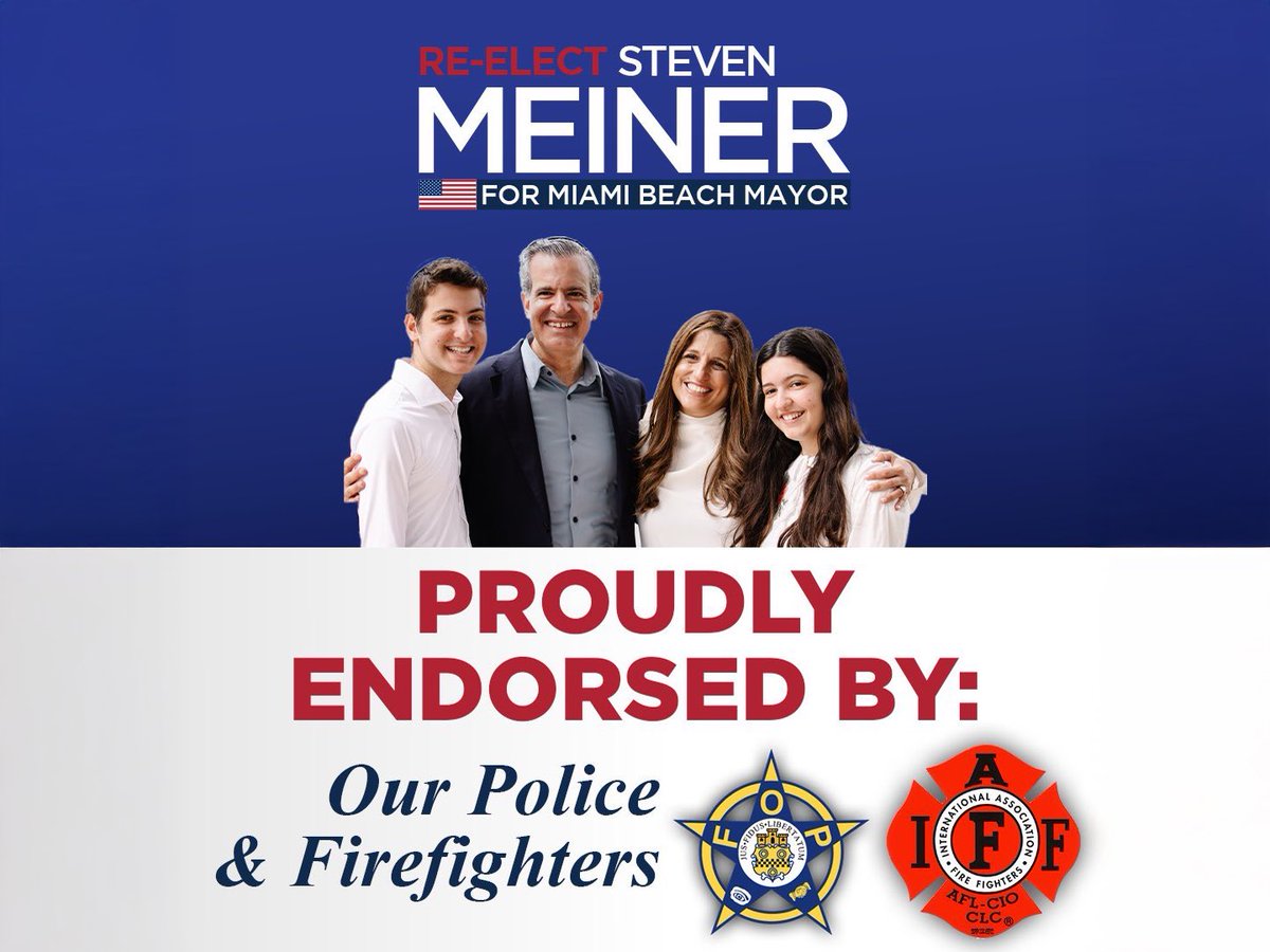 Miami Beach Mayor Steven Meiner tweet media