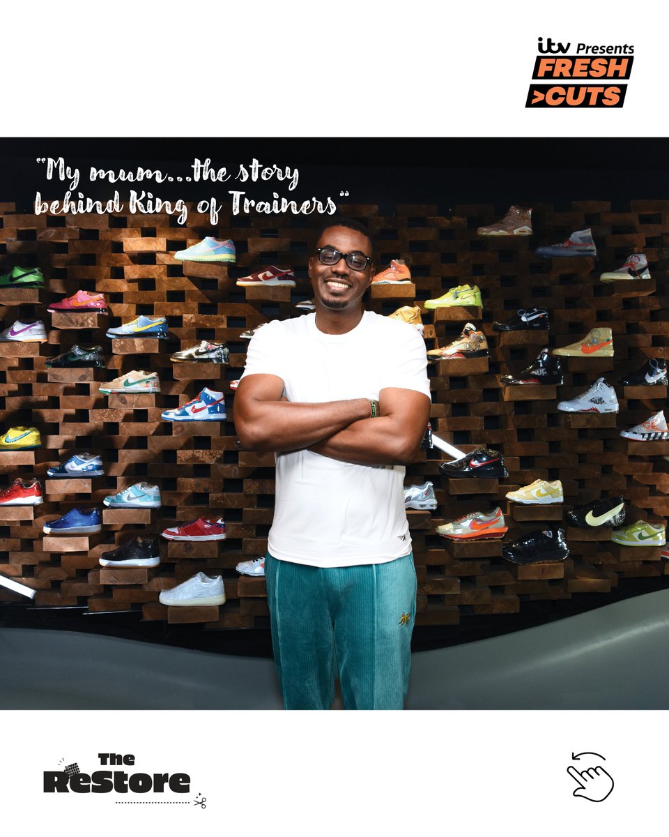 The story behind the pair. Meet our special guests: Linford Christie OBE, Colin Jackson CBE, King of Trainers and Abbey Odunsi.

The ReStore, Tonight on ITVX and YouTube at 7pm and ITV1 at 11.40pm. 

#TheReStore #renaissancestudios #ITVFreshCuts #BlackHistoryMonth