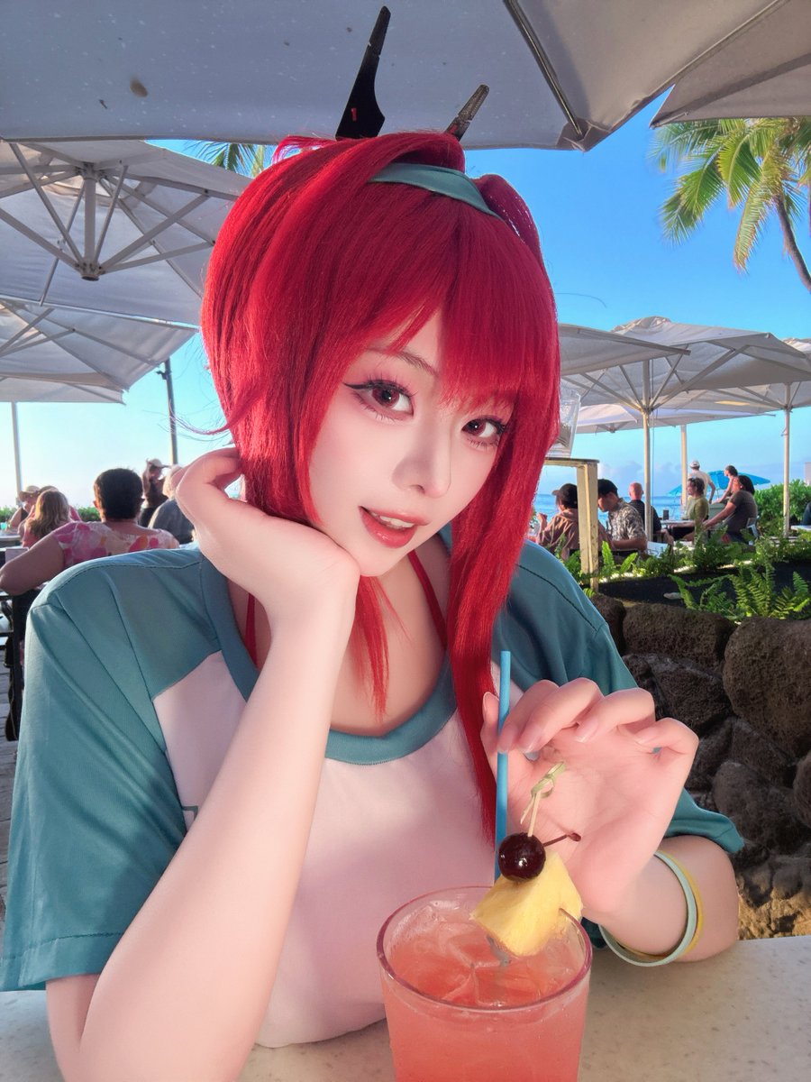 LoveHimeking's tweet image. 🏝️⭒˚ 🍧 𓇼 𓂂𓈒𓏸

❤️Rapi: Red Hood Red Flavor

Photos are inspired by artwork from @ngmnoym

#NIKKE #ニケ #니케 #メガニケ #Rapiredhood #NIKKEsummer2025 #NIKKE夏2025