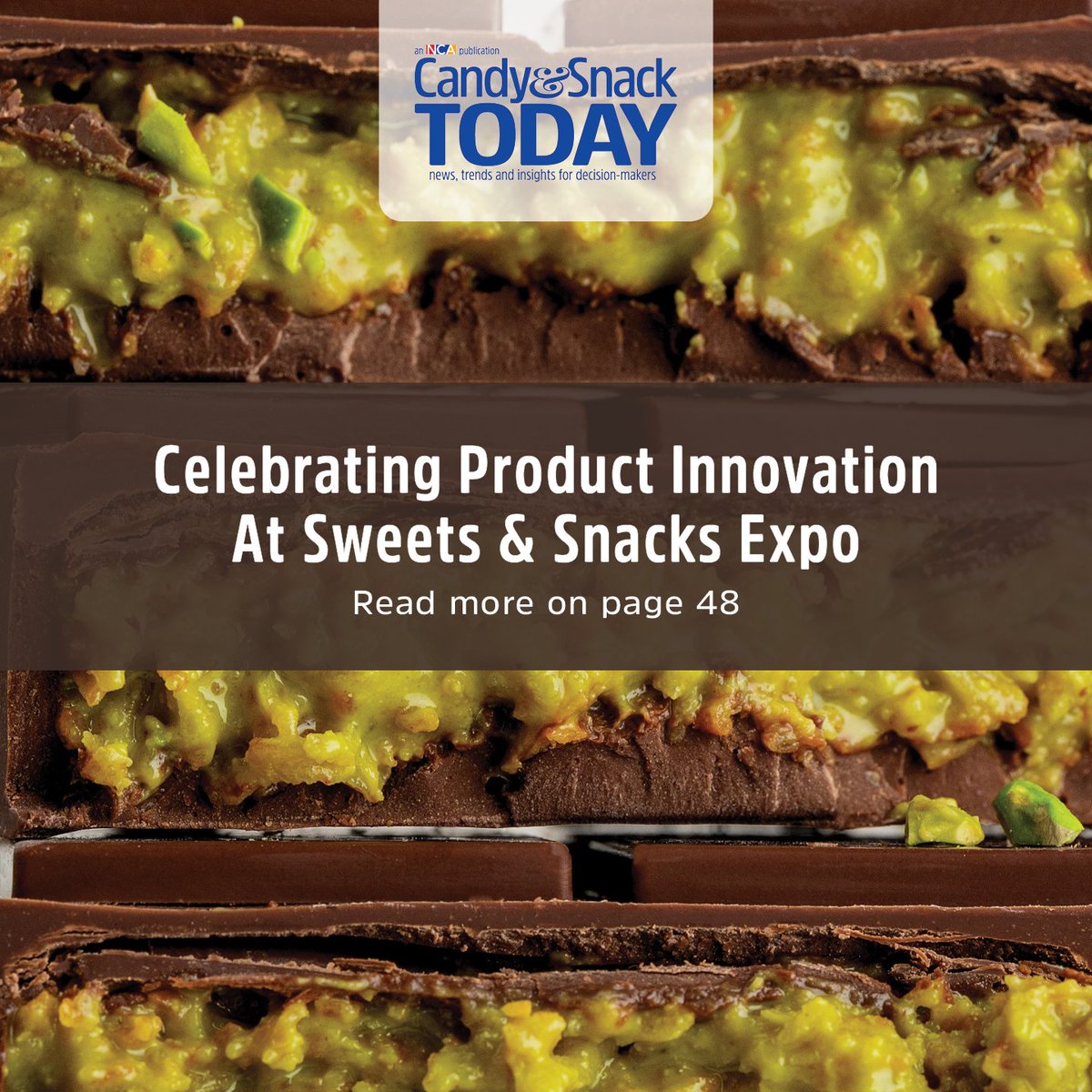 Recognizing the importance of innovation in confectionery, chocolate, and snacks, NCA presented the Most Innovative New Products Awards at the recent Sweets &amp; Snacks Expo.

Read more on page 48: bit.ly/49iFvsB