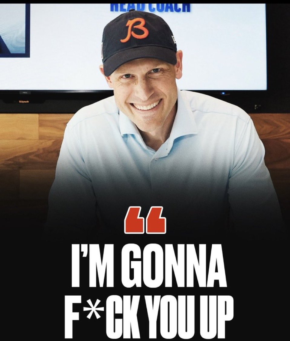 Ben Johnson to this Bears team on their first practice.