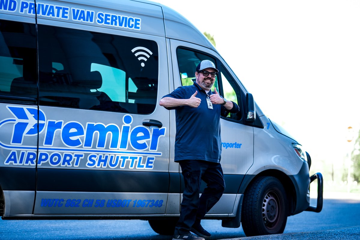 PremierSeaTac's tweet photo. Professional Service with a Smile!  Personal service and luggage assistance with all of our drivers.  Seattle's best choice for Airport Shuttle Service - check out our local Downtown Seattle Airport Shuttle service with direct service to most major Downtown Seattle hotels! https://t.co/cdoAPA2t5U