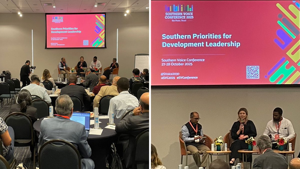 ONUBrasil's tweet image. A @ONUBrasil e o Conselho Científico do secretário-geral @antonioguterres estão sendo representados pelo diretor do UNIC Rio, Damian Cardona. 

🗓️ 27-28/10
➡️ southernvoice.org/southern-voice…

@SVoice2030 @ipeaonline 
@PlataformaCIPO @sp_smri