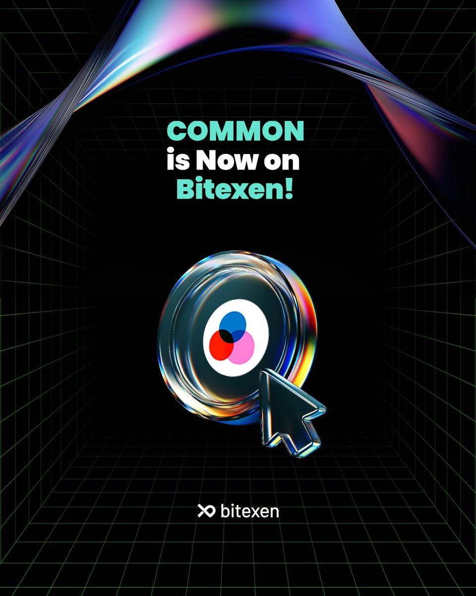bitexencom's tweet image. COMMON (COMMON) is Now Listed on Bitexen! 🚀

➡️ For details, click: bit.ly/49jpXor

#Bitexen #COMMON