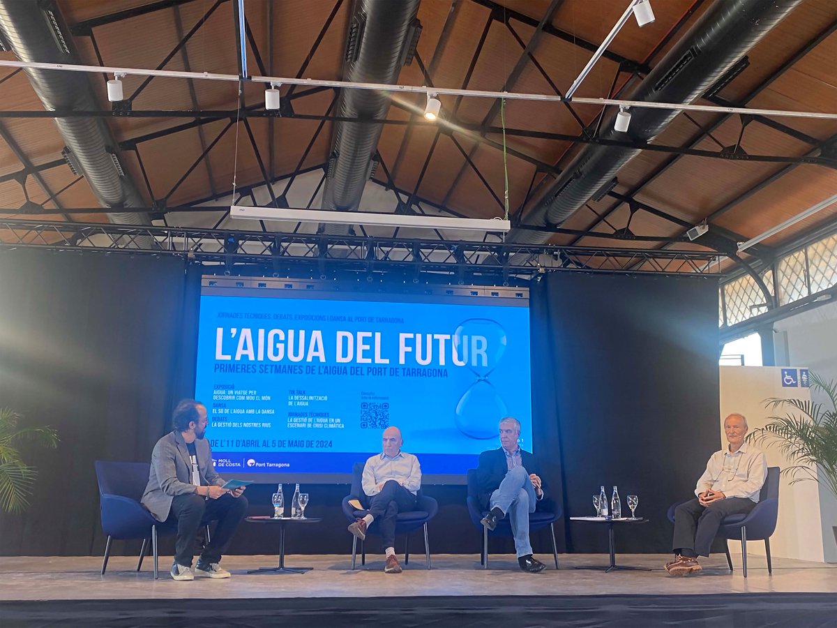 💧 Estrenem els 'Quaderns de Sostenibilitat' del #PortTarragona!

Us convidem a la presentació del 1r volum, amb conferència de l'ambientòleg Ramon Folch sobre la nova cultura de l'aigua.

🗓️ 29/10, 19h
📍 Teatret del Serrallo
🎁 Entrada lliure