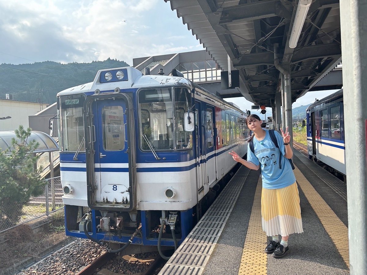 yumiko_takino_'s tweet image. #鉄道発見伝 
とっても楽しい真夏の鳥取たびでした！！