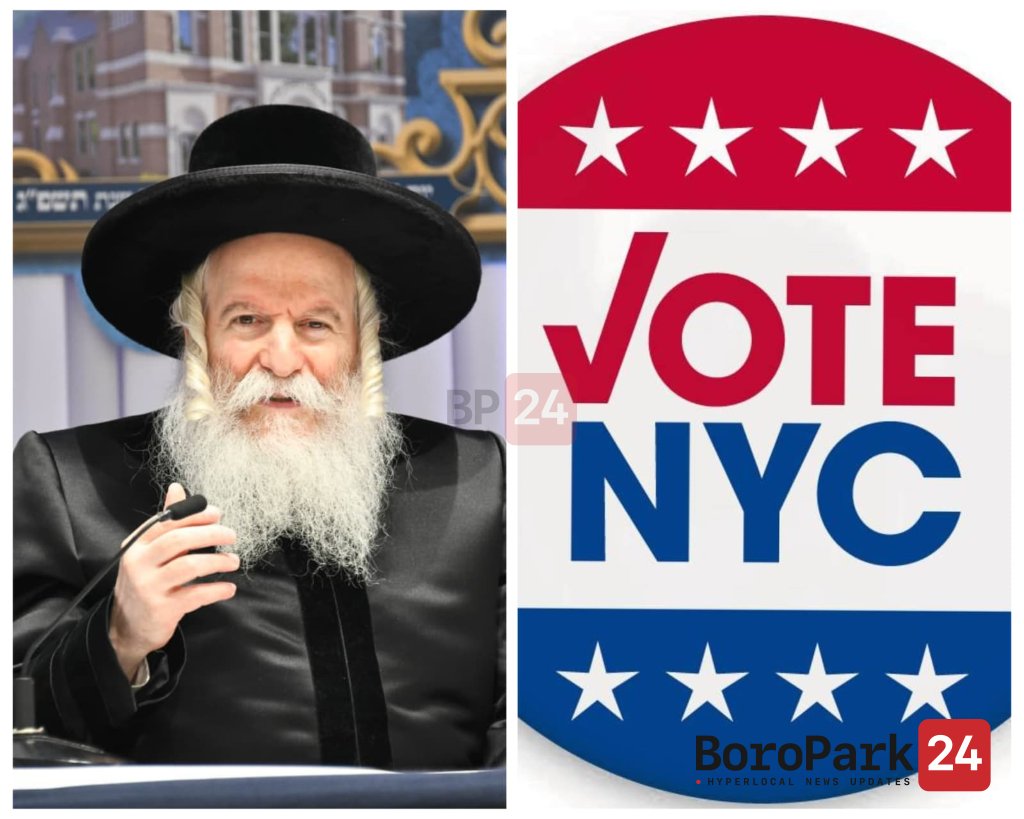 First Time Kehila Announcement: Bobover Rebbe Voted in the Elections
boropark24.com/news/first-tim…