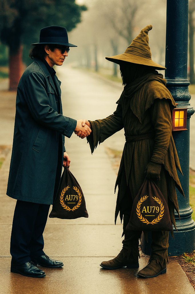 Believe it or not but even the boomers will start swapping their $GOLD into #AU79. 

The easiest trade flip the $GOLD market.

The cult is real the movement is strong.

<a href="/MustStopMurad/">Murad 💹🧲</a> #SPX6900