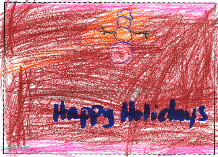 Drawings like this one have been slowly trickling in for our annual Holiday Card Contest. The contest ends one week from today—Nov. 3 at 10 am!

Entry forms: tinyurl.com/Sheriff-contes…
Full details: nevadacountyca.gov/CivicAlerts.as…
