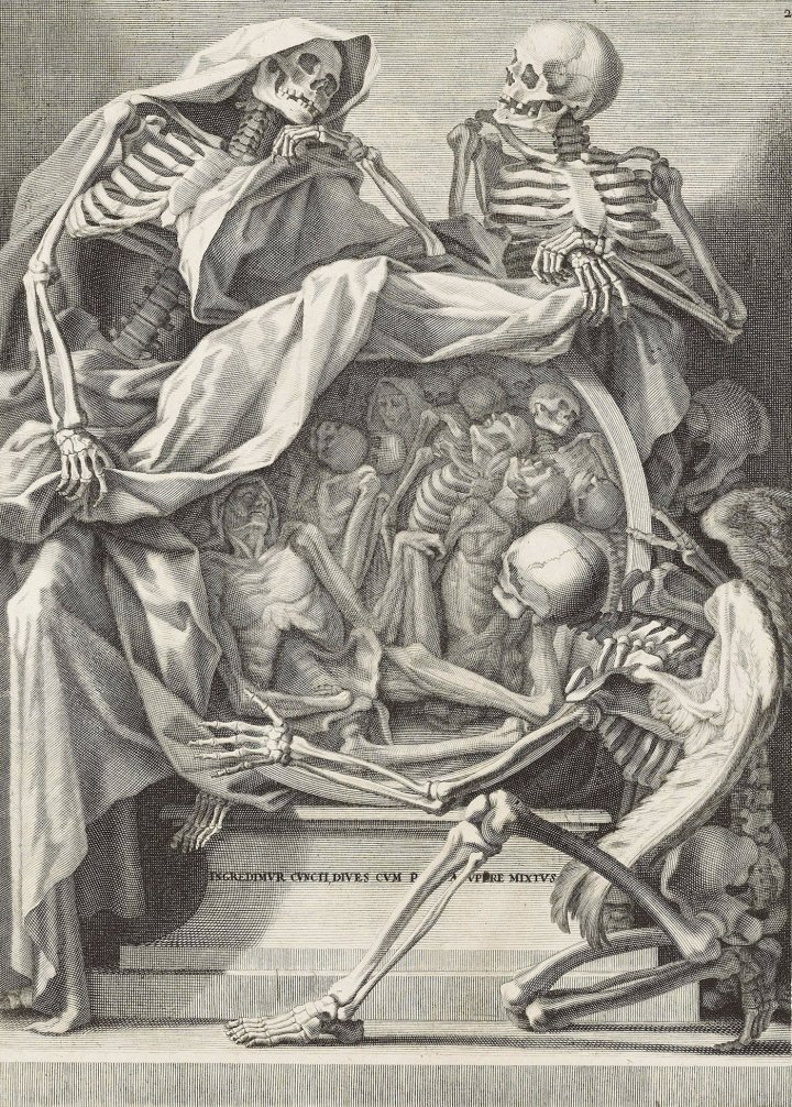 Memento Mori, anonymous Italian artist (1750)