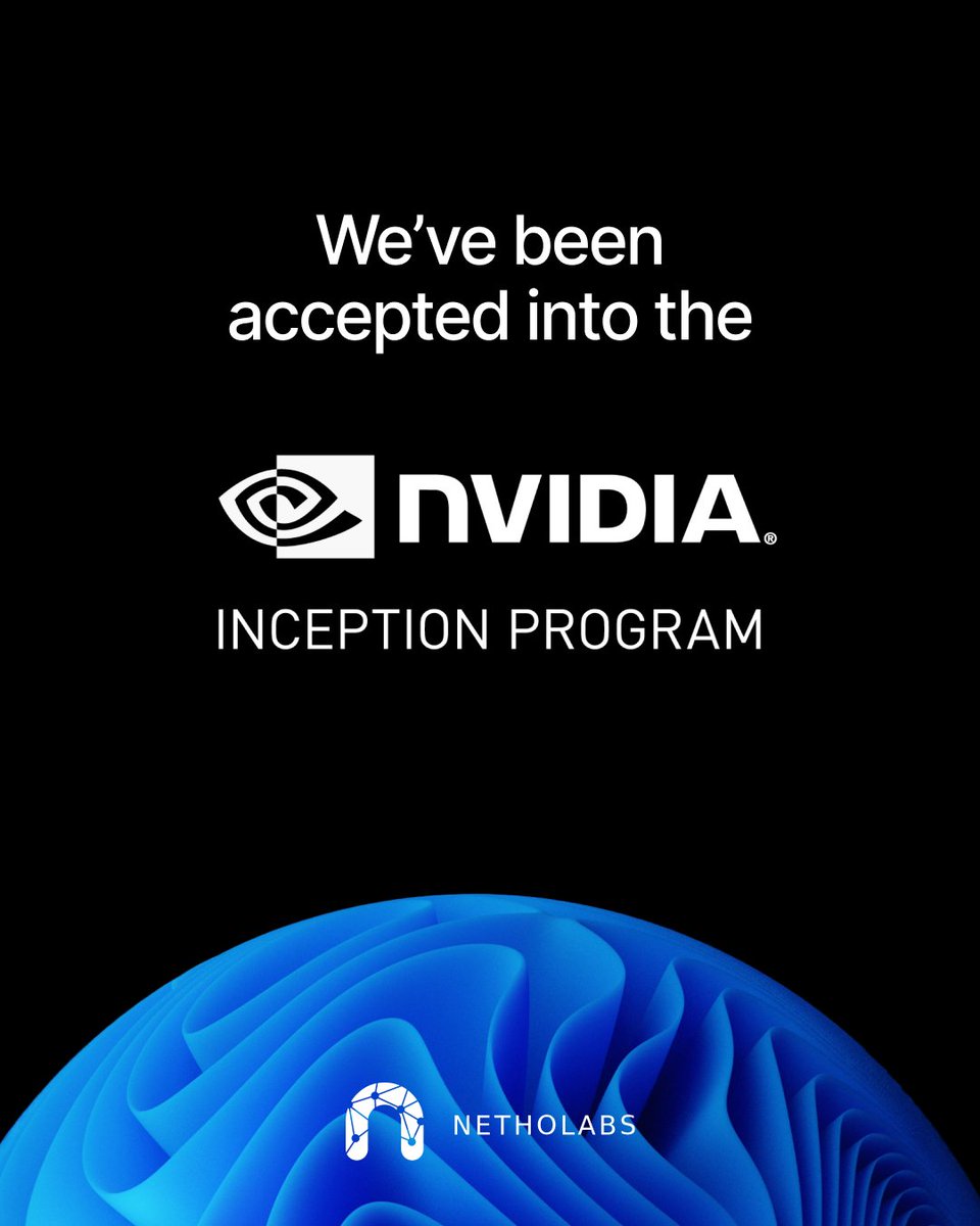 Netholabs has joined the NVIDIA Inception Program - an initiative that supports startups driving innovation in deep learning.

And hello town square. We are excited to share more updates as we continue our work toward a substrate independent humanity.