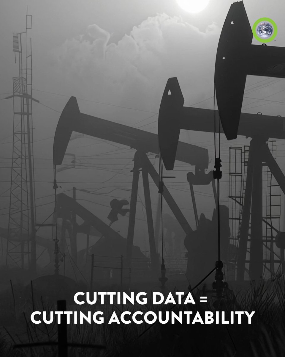 Trump’s <a href="/EPA/">U.S. EPA</a> has proposed cutting off public access to greenhouse gas pollution data from major industries. We deserve to know what’s in our air. Take action now: bit.ly/ghgreporting