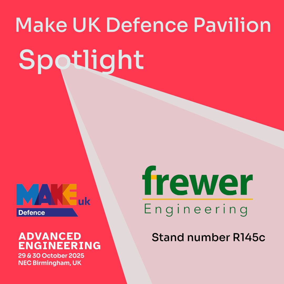 advancedenguk's tweet image. Rounding up the spotlight series on the companies joining the Make UK Pavilion, meet   Frewer Engineering 
Specialist design and analysis consultancy delivering high-performance engineering solutions
Not registered to visit yet? 
register.visitcloud.com/survey/2ehz86m…