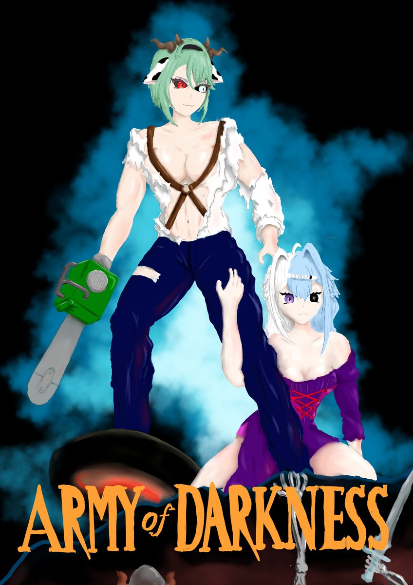 xshadow2000's tweet photo. Halloween horror movie poster 11.  Hail to the king, Baby!
#crefart #aquwarium https://t.co/X7NaEyFyUd