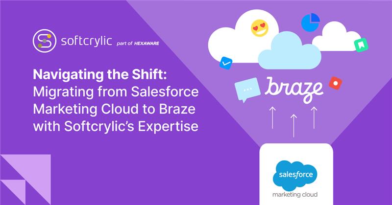 Thinking about moving from Salesforce Marketing Cloud to Braze? See our proven approach to migration, data integrity, and campaign continuity so your customer experience never skips a beat. 

Full Blog: softcrylic.com/blogs/navigati…

#sfmc #braze #martech #migration