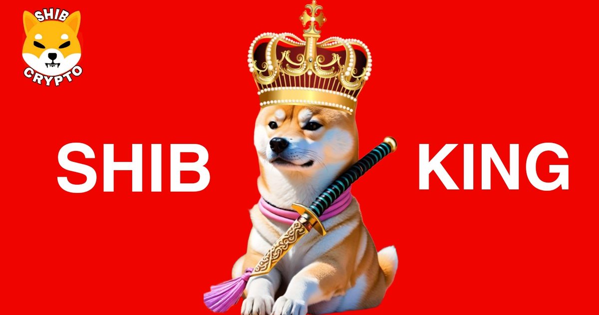 cryptoshibs's tweet photo. $SHIB is King 👑 https://t.co/rs1QqSjNPy