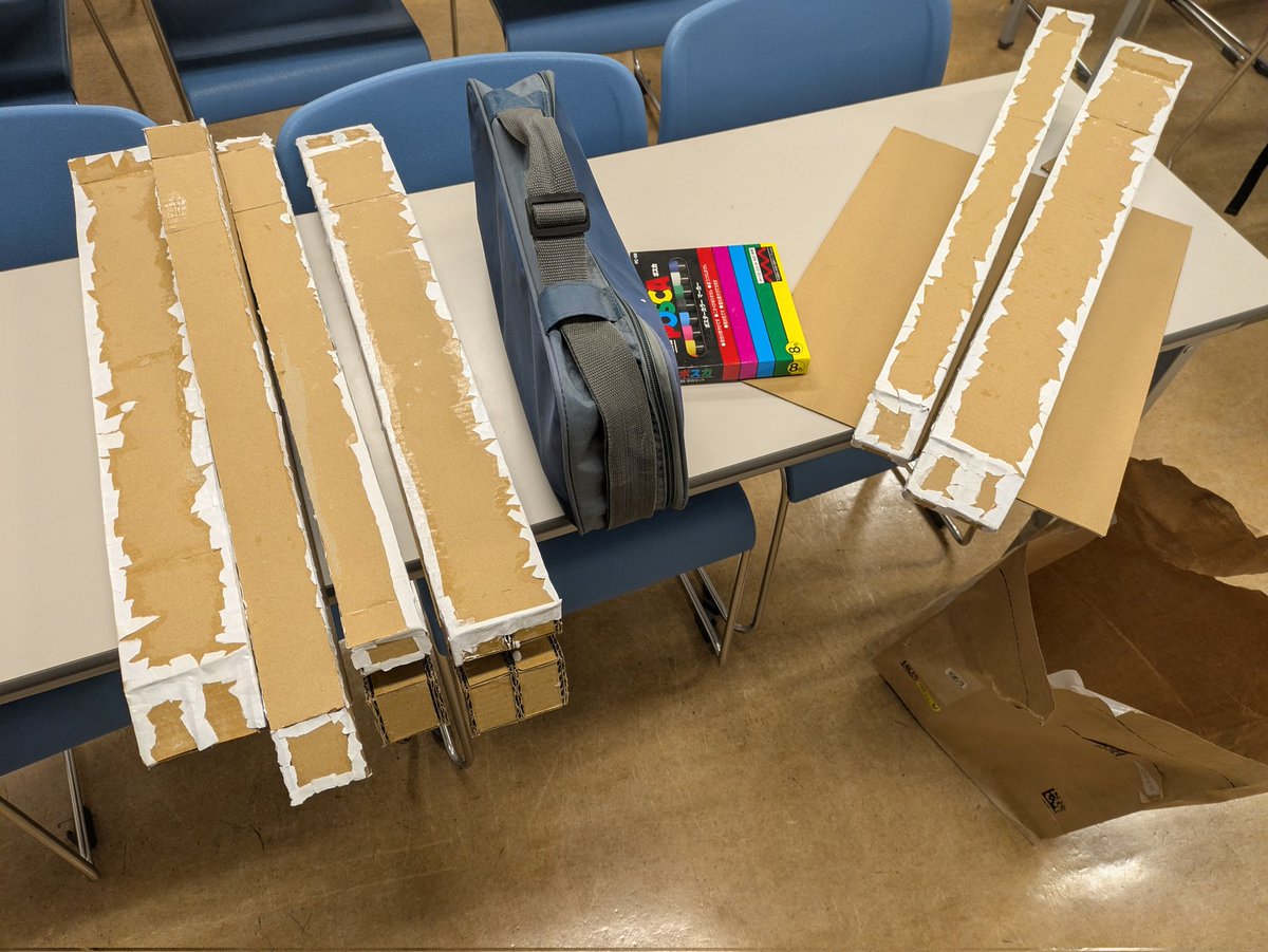 学祭準備✨️
#長崎大学 #長大 #漫画研究会 #漫研
#長崎大学漫画研究会 #長大漫研 
#サークル #サブカル #学祭 #長大祭 
#学祭準備