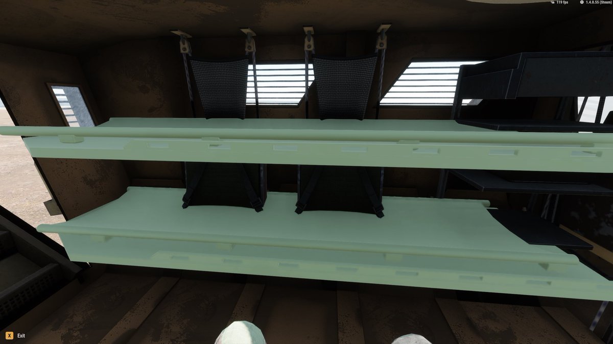 Spartan_Team6's tweet image. Starting to make a medical Maxx Pro while buddy makes the finer details that are wrong with it.

#armareforger #maxxpro #arma #developer