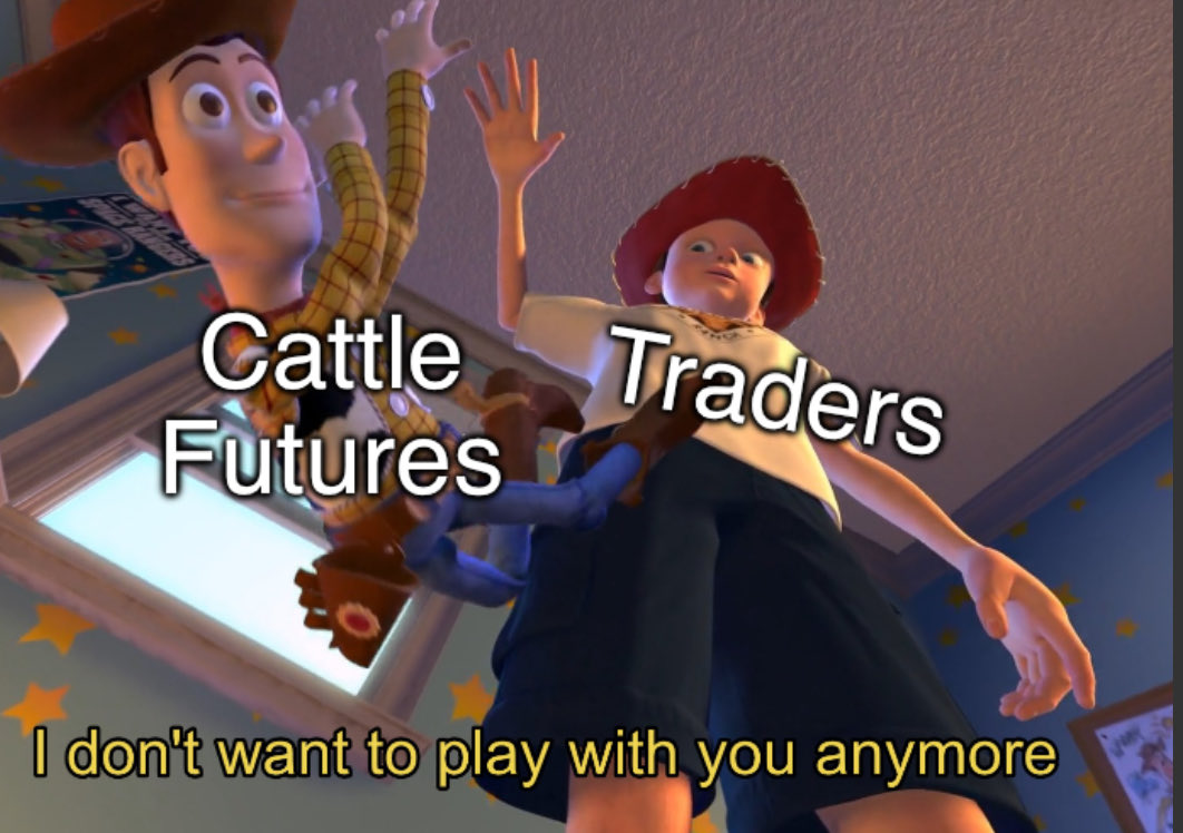 if you’re into cattle trading, pivot to grains
