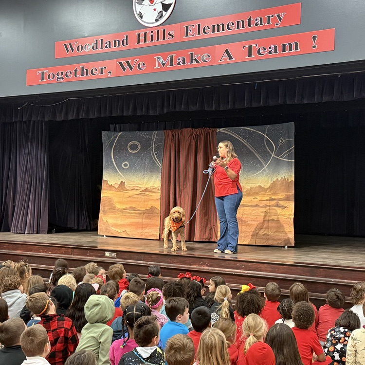 Thank you WHE PTO and Bright Star Theater for kicking off our Red Ribbon Week with a positive message of being kind and being healthy!!