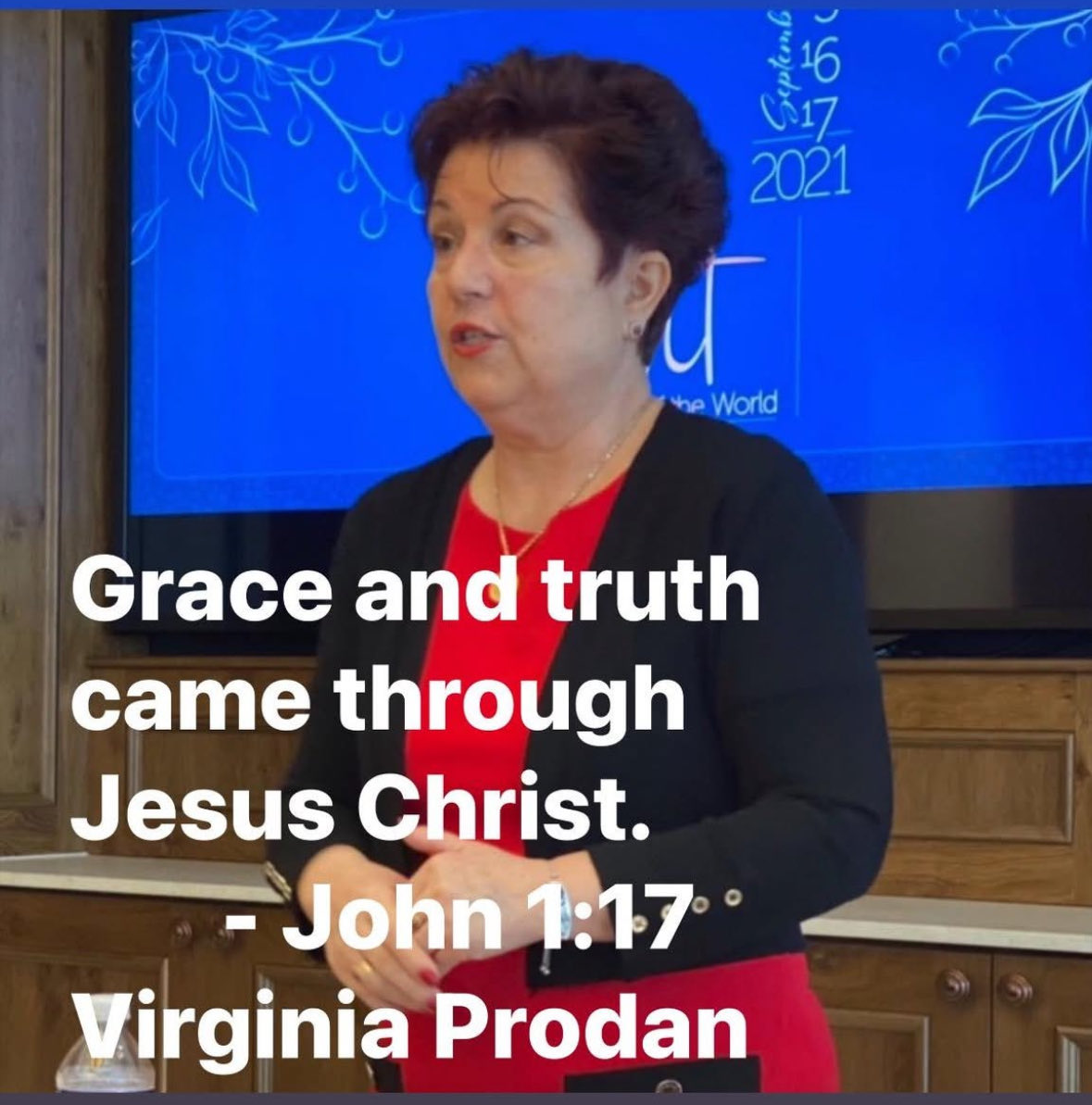 #Grace and #truth came through Jesus #Christ.
             - John 1:17 
<a href="/VirginiaProdan/">Virginia Prodan</a>