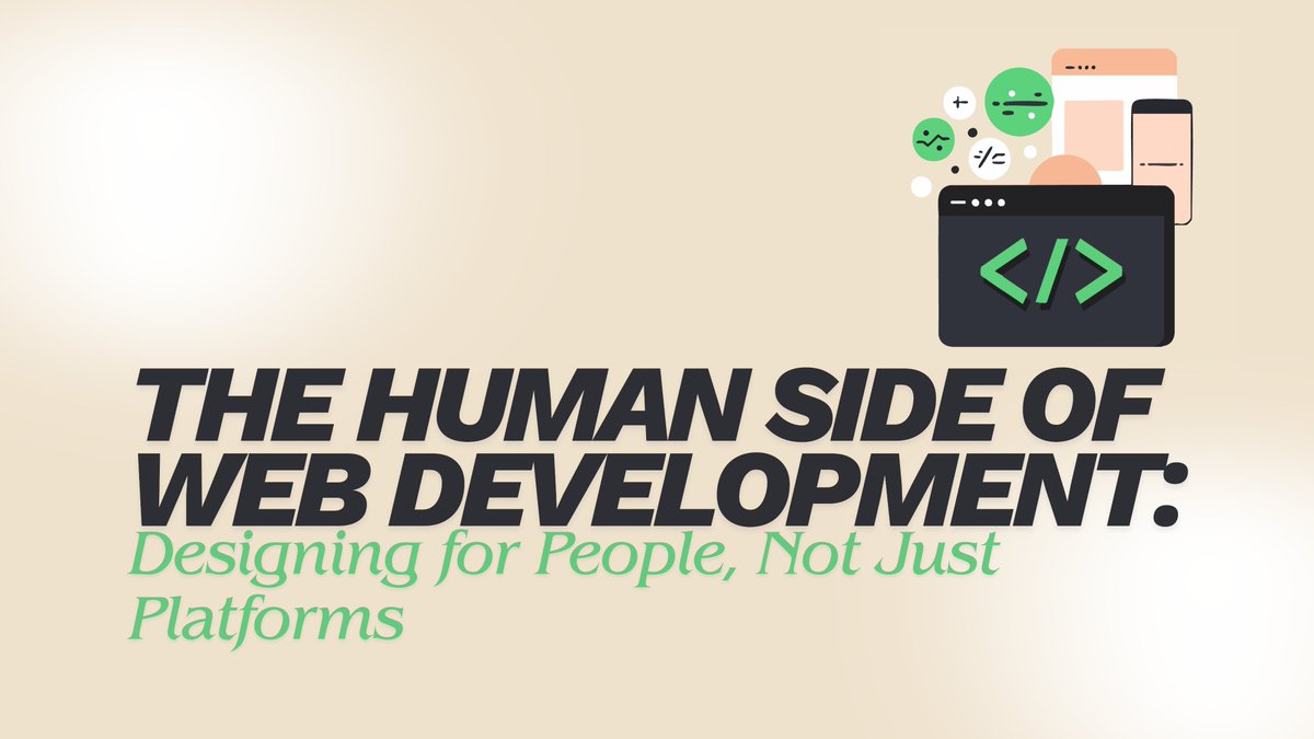cyclobold's tweet image. Web development is about more than code — it’s about connection. 💻💡

Design for people, not just platforms.

Read more 👉 blog.cyclobold.com/the-human-side…

#WebDevelopment #UXDesign #CycloBoldTech